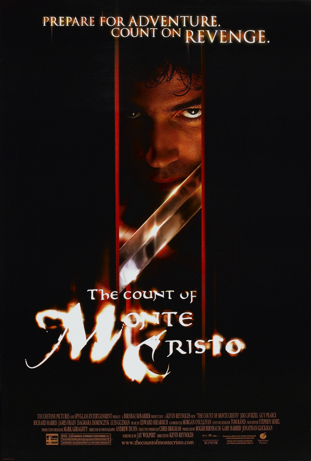 The Count of Monte Cristo movie poster