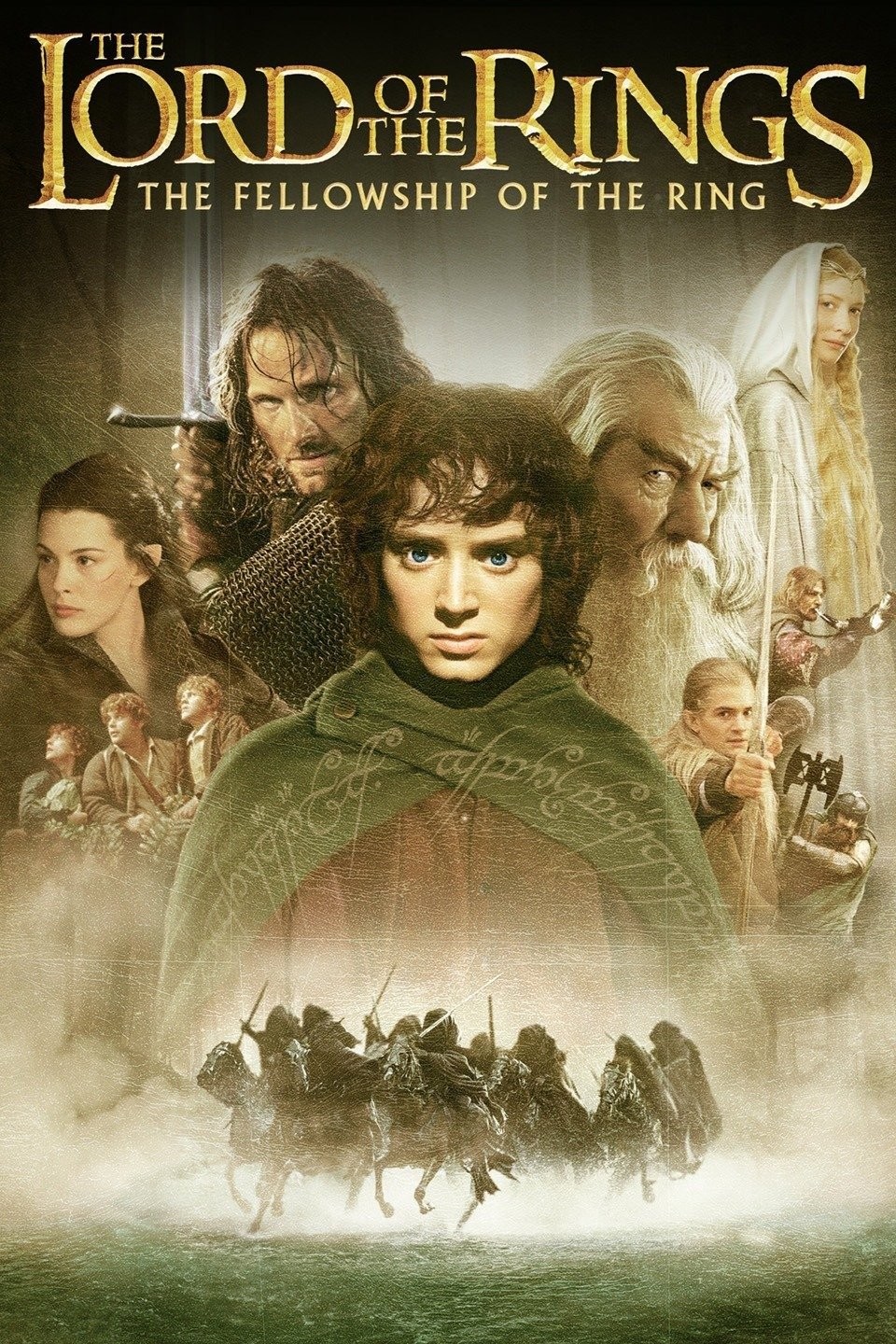 The Lord of the Rings: The Fellowship of the Ring movie poster