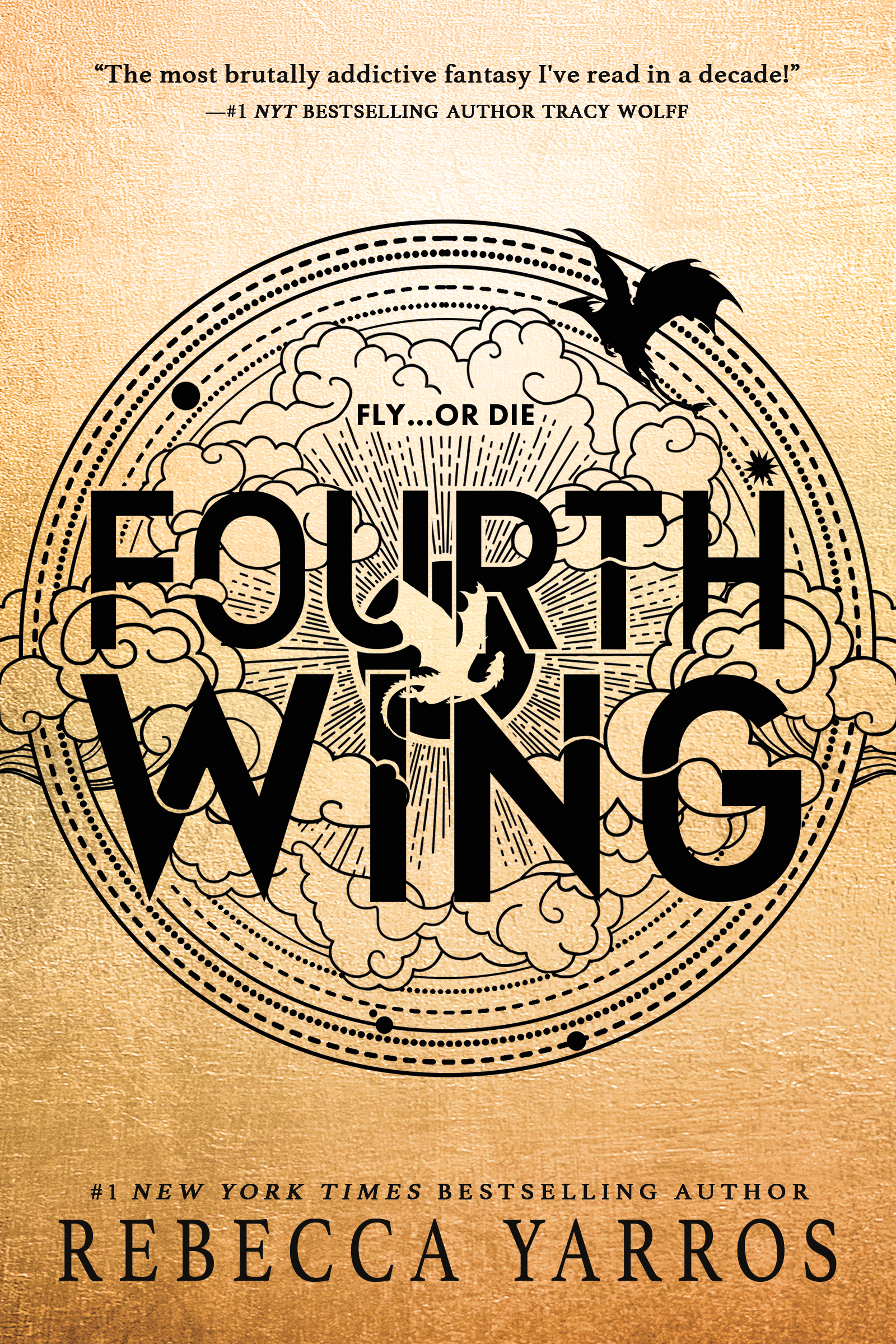 Fourth Wing by Rebecca Yarros.