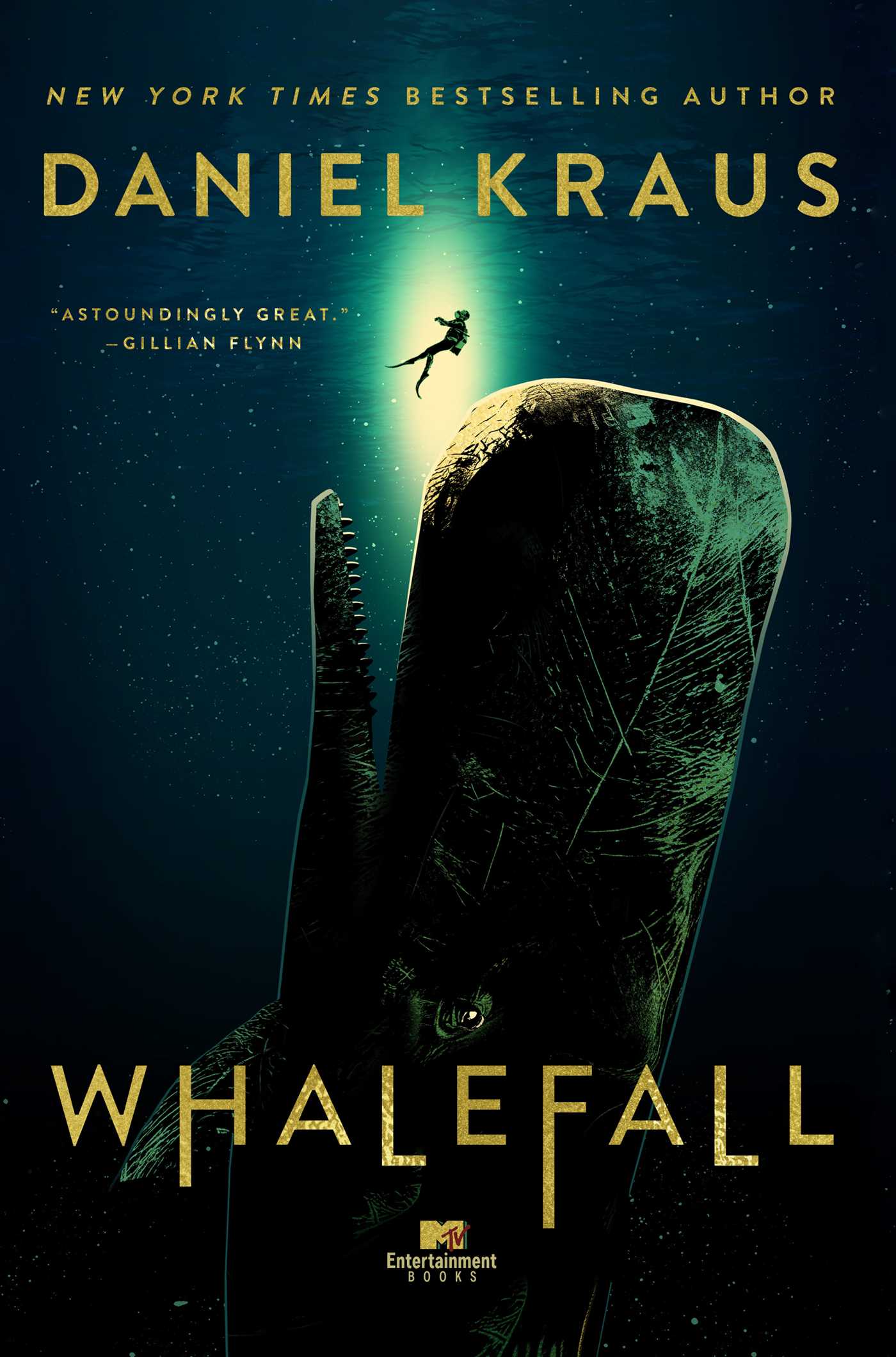 Whalefall by Daniel Kraus book cover