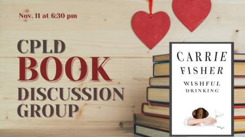 CPLD Book Discussion Group November 11th at 6:30 p.m.