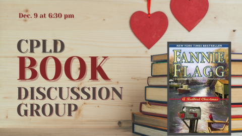 CPLD Book Discussion Group December 9th at 6:30 p.m.