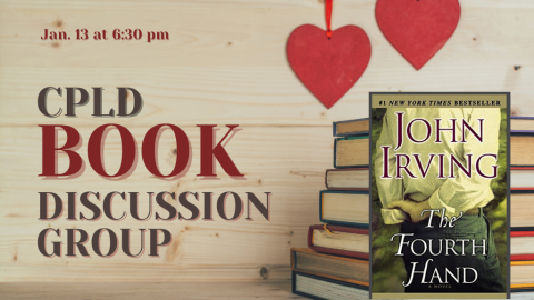 CPLD Book Discussion Group January 13th at 6:30 p.m.