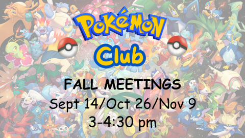 Pokmeon Club Fall Meeting