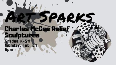 Art Sparks. Grades K-5th. 6 pm.