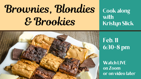 Brownies, Blondies and Brookies