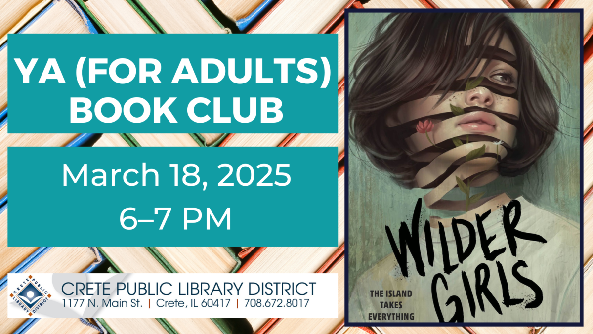 YA (for Adults) Book Club. March 18, 2025. 6-7pm. Wilder Girls by Rory Power.