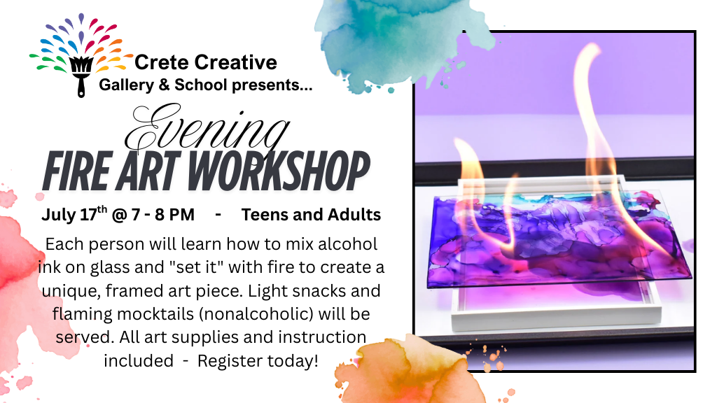 Evening Fire Art Workshop