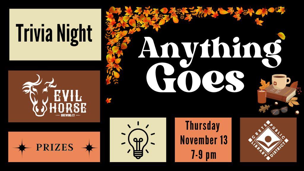 Anything Goes Trivia