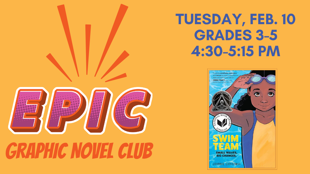 EPIC Graphic Novel Club: Swim Team