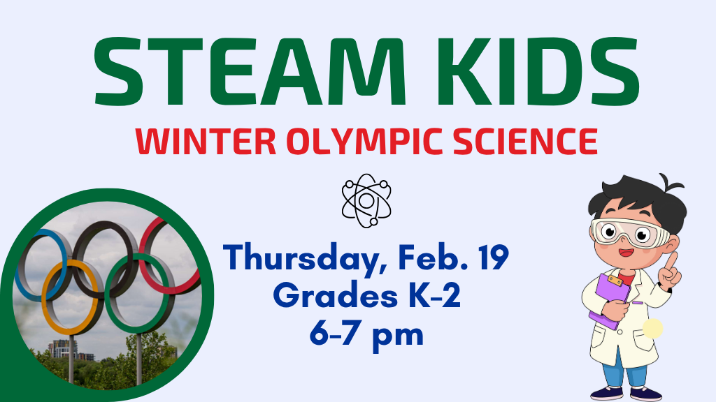 STEAM Kids (K-2nd): Winter Olympic Science